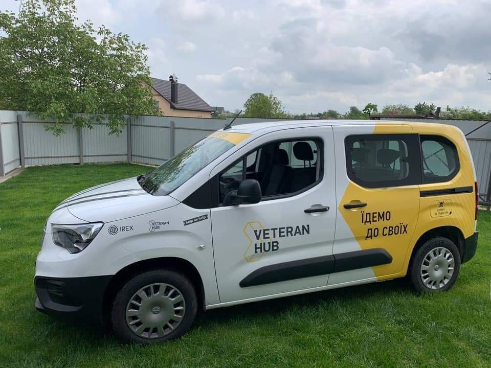 Мобільний Хаб для фронтовиків та родичів АТОвців запустили на Вінниччині