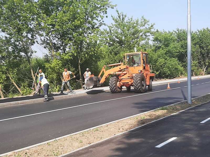 30 червня у Вінниці завершать 55-мільонний ремонт на Сабарівському шосе (відео)