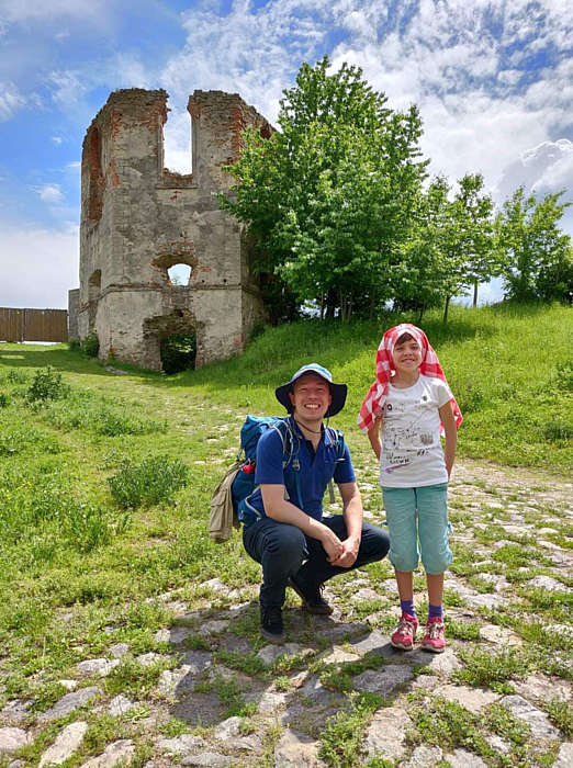 Найменшій мандрівниці CaminoPodolico 12 років! Це Єва – Олександра Вешелені