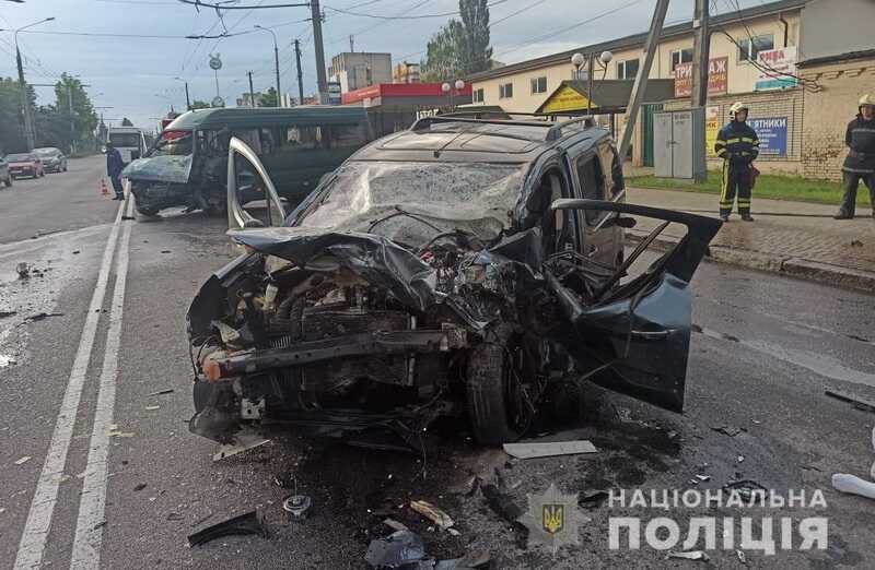 ДТП із маршруткою на Лебединського… Один загиблий і двоє у важкому стані!