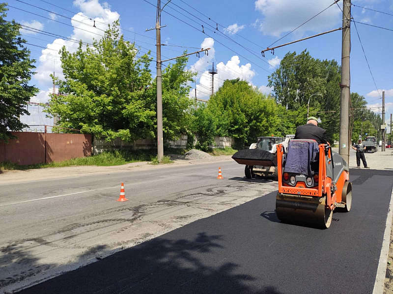 На вулиці Зулінського відремонтували тротуари