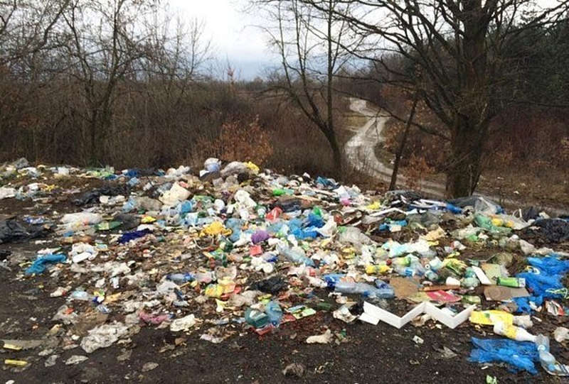 Стихійні сміттєзвалища під Вінницею виявили екологи