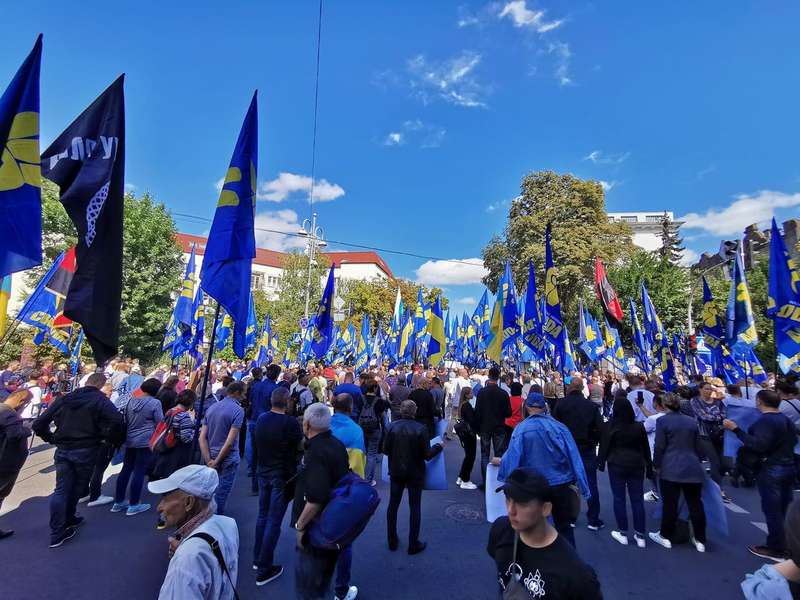 Вимоги нації ставили і вінничани на марші у Києві
