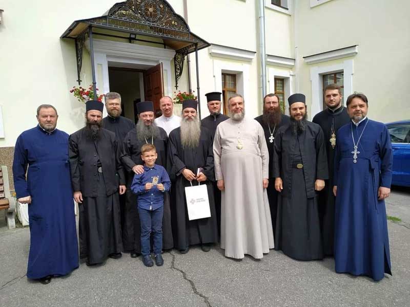 Монахи з Афону прибули до Вінниці. І провели богослужіння у кафедральному соборі