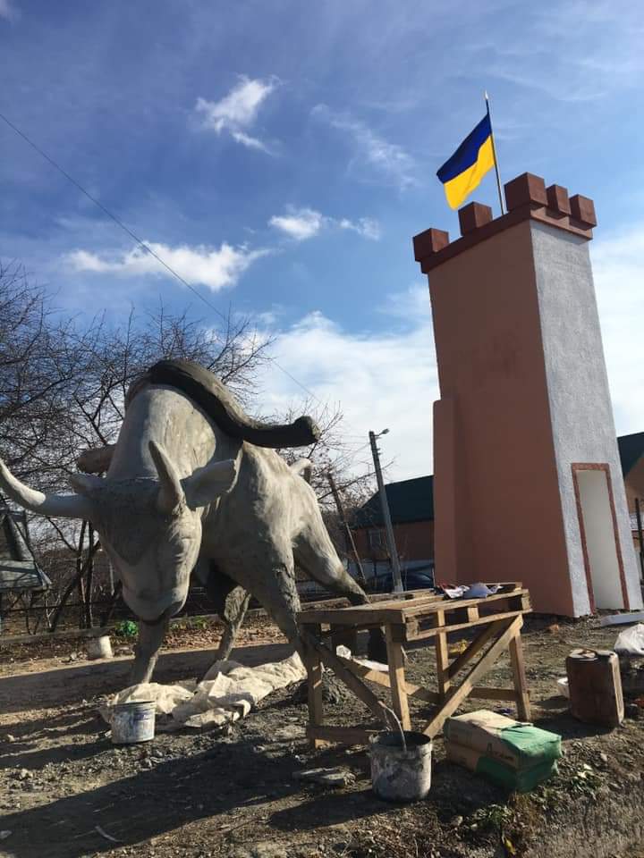 Віл, який тягне рало, стане візитівкою громади на Вінниччині