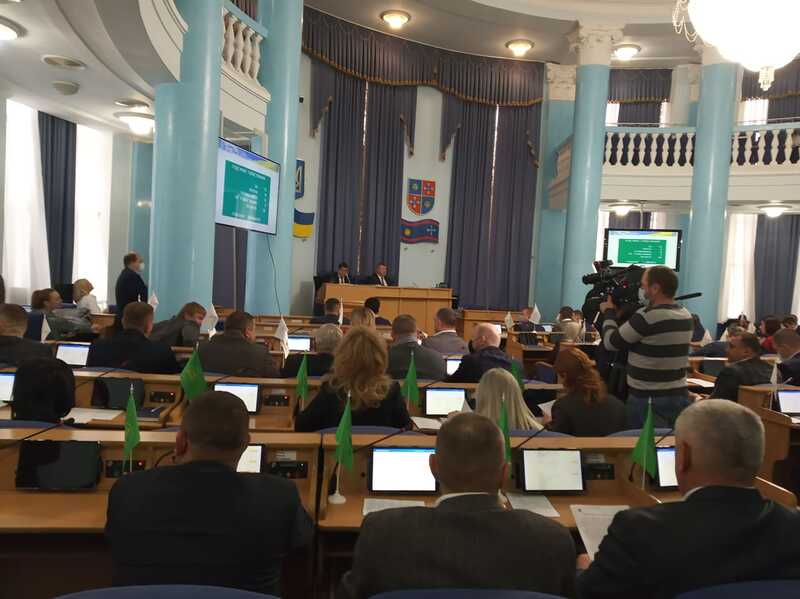 15 сесія обласної Ради розпочала свою роботу