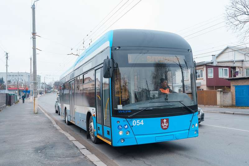 Сергій Моргунов: у Вінниці тестують восьмий тролейбус Vinline, зібраний цього року