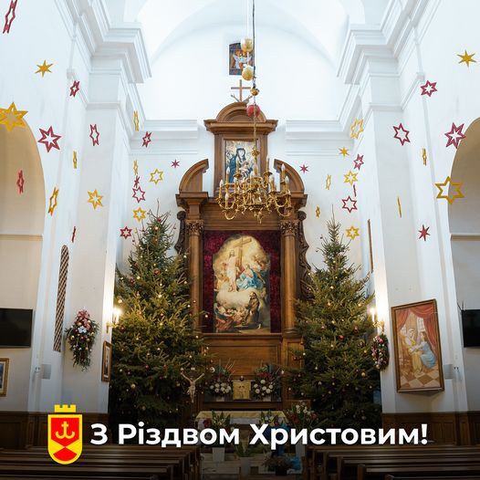 Сергій Моргунов привітав вінничан з Різдвом