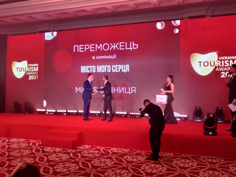 Вінниця перемогла у головній туристичній премії країни ukraine tourism awards