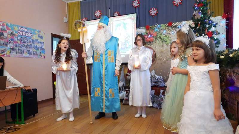 До Вінницького реабілітаційного центру і цього року завітали представники громади ПЦУ м. Вінниці (відео)