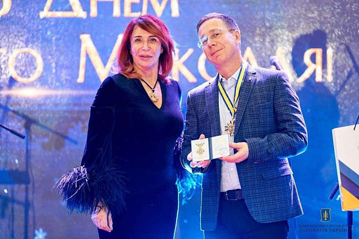 Вінницький адвокат Юрій Зажирко нагороджений орденом «Захисник адвокатури України»