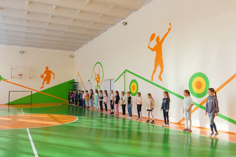 У вінницькій школі №25 капітально відремонтували спортивну залу