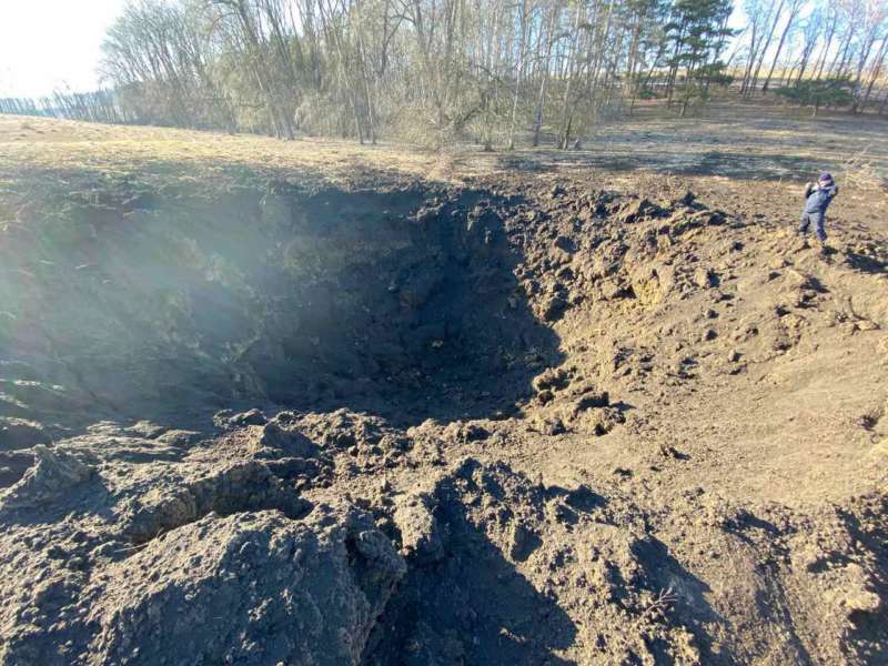 Біля Соколово знайшли останки ракети, яка була збита, але не повністю розірвалась