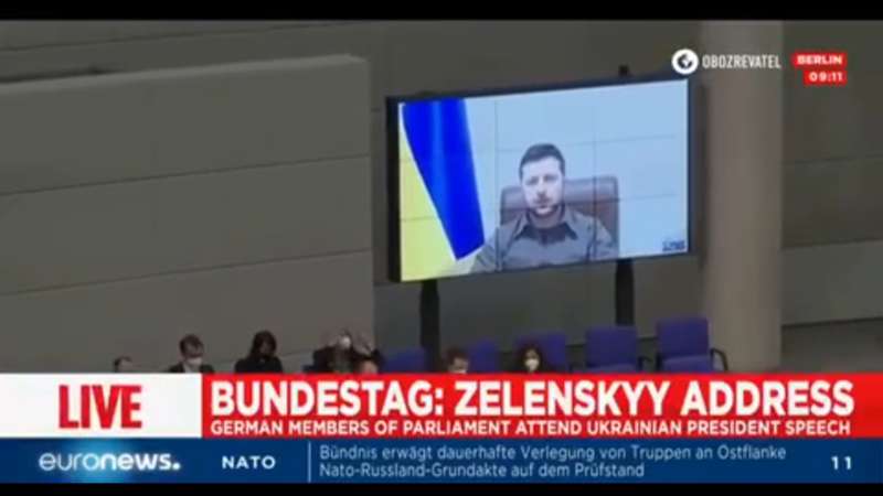Зеленський звинуватив Німеччину у зволіканні зі вступом України до ЄС