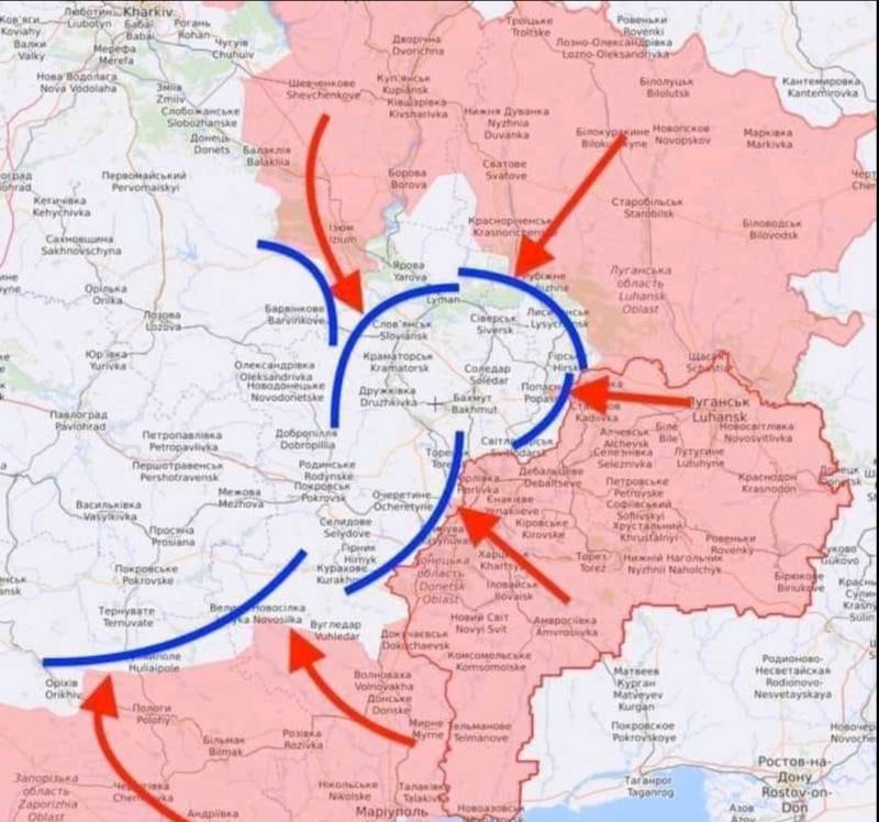 Ось яка карта сьогодні на сході України!