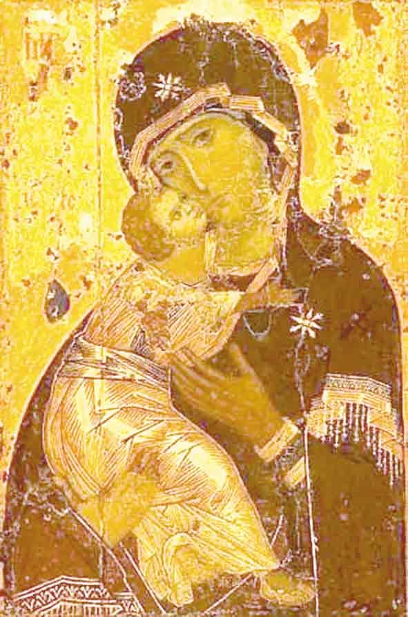 Чудотворну ікону вкрали з Києва до Росії. А вона розсипалась в руках Патріарха