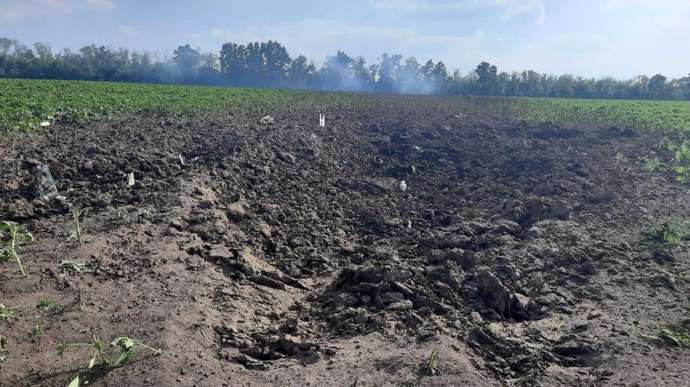 Над територією Ростовської області розбився російський штурмовик Су-25, пілот загинув