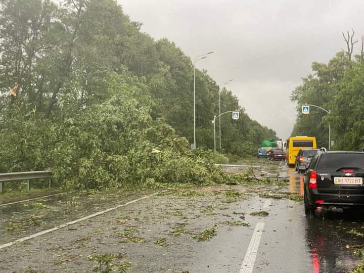 На Вінниччині погіршення погодних умов