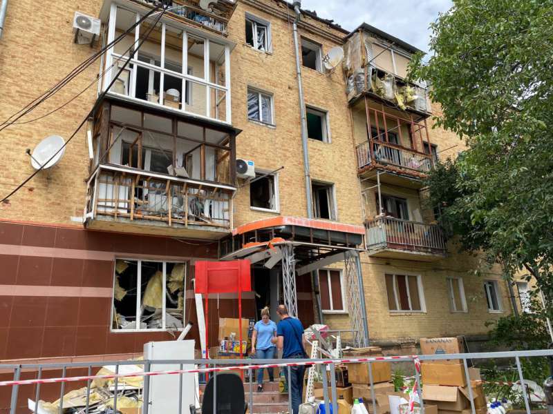 Влада допомагатиме фіксувати руйнування, що виникли після ракетного удару у Вінниці