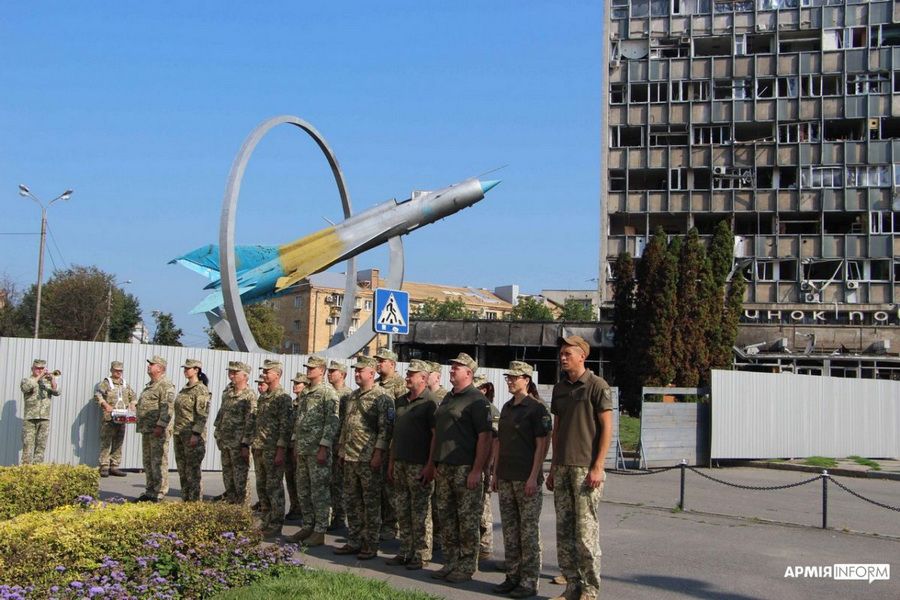 У День Повітряних Сил України у Вінниці заклали пам’ятну капсулу для прийдешніх поколінь вартових неба