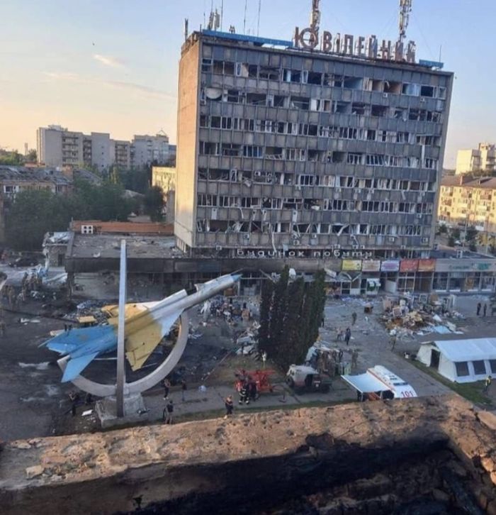 Збитки внаслідок ракетного удару по Вінниці 14.07.22 р. оцінюють у 240 млн грн
