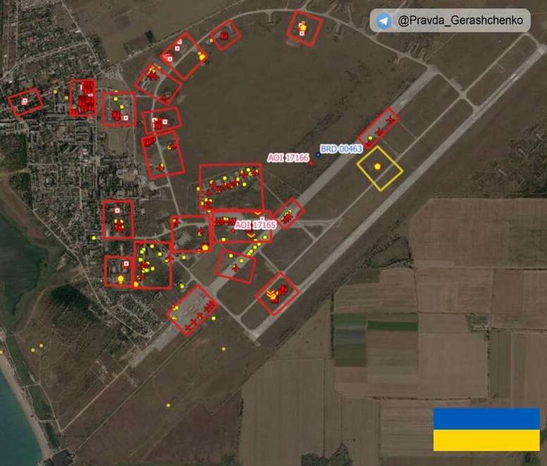 На аеродромі в Криму стояли 30 російських винищувачів вартістю понад $1 млрд, – Геращенко