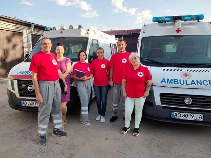 У Вінницькій області працюють медичні мобільні бригади у партнерстві з італійським Червоним Хрестом