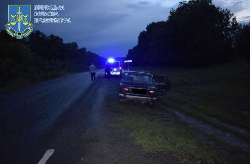 Винуватця смертельної автотрощі на Жмеринщині, який був в стані алкогольного сп’яніння, взяли під варту