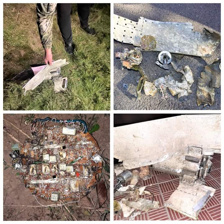 Вчора уламки збитого безпілотника впали на хати у Тростянецькій громаді