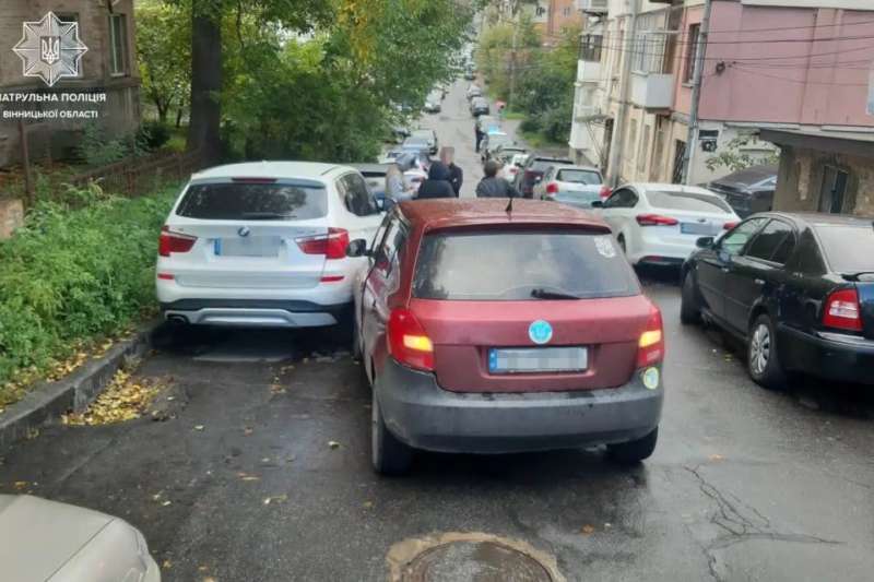 У Вінниці через водія під кайфом сталася автотроща чотирьох автівок