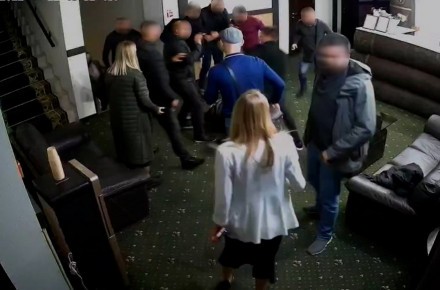Масова бійка в готелі Вінниці: затримано шістьох хуліганів