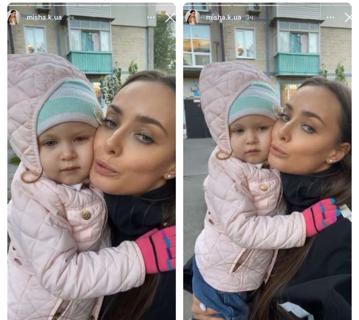 33-річна «Холостячка» Ксенія Мішина взяла на руки свою дочку та показала, як вона виглядає: “Народження моєї пуговки”