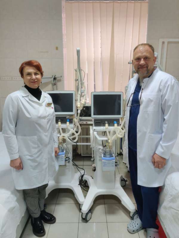 П’ять лікарень Вінниччини отримали нові апарати ШВЛ