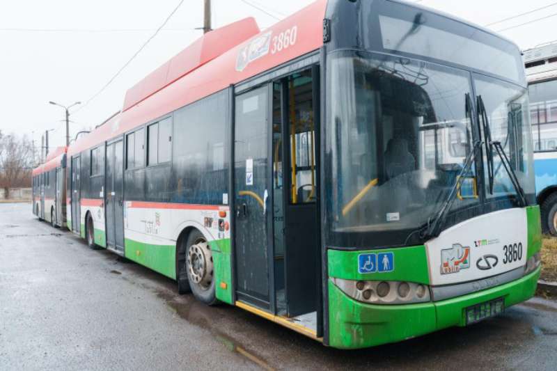 10 тролейбусів з Любліна вже прибули у Вінницю
