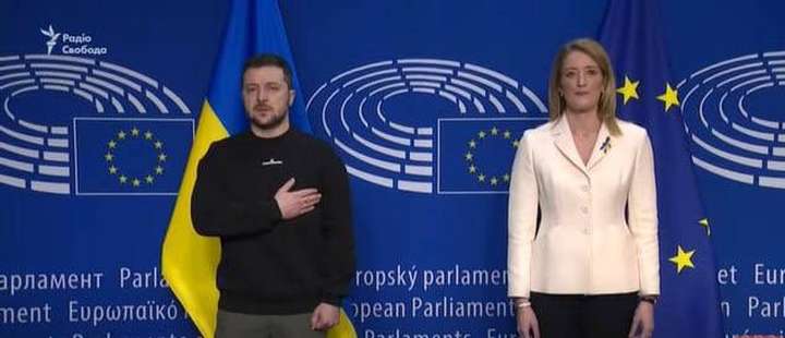 Головне з виступу Зеленського у Європейському парламенті (відео)