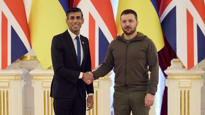 Зеленський і Сунак підписали “Лондонську декларацію” про підтримку Британією України