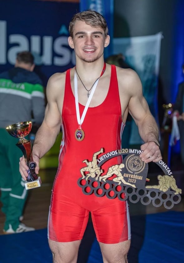 Жмеринчанин Давід Артюшенко здобув “золото” на чемпіонаті Литви з греко-римської боротьби