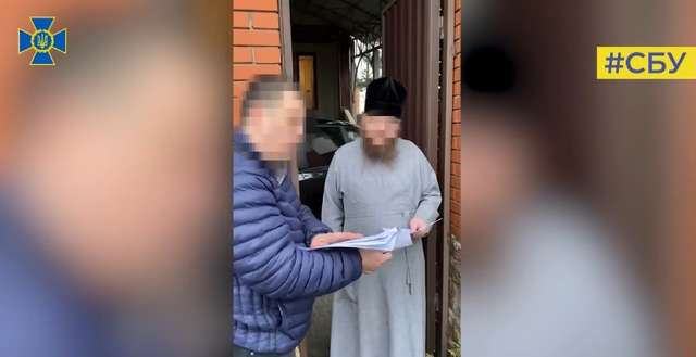 СБУ повідомила про підозру митрополиту Черкаської єпархії УПЦ (МП) (відео)