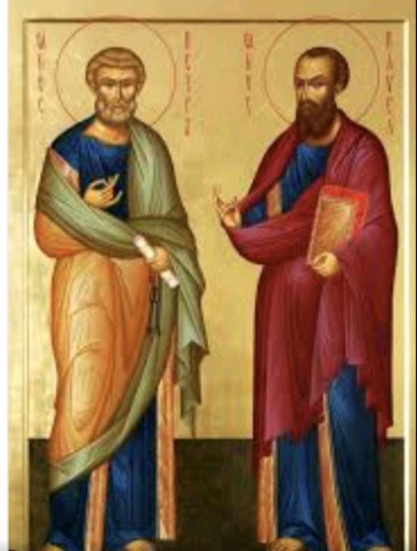 Зі святом апостолів Петра та Павла