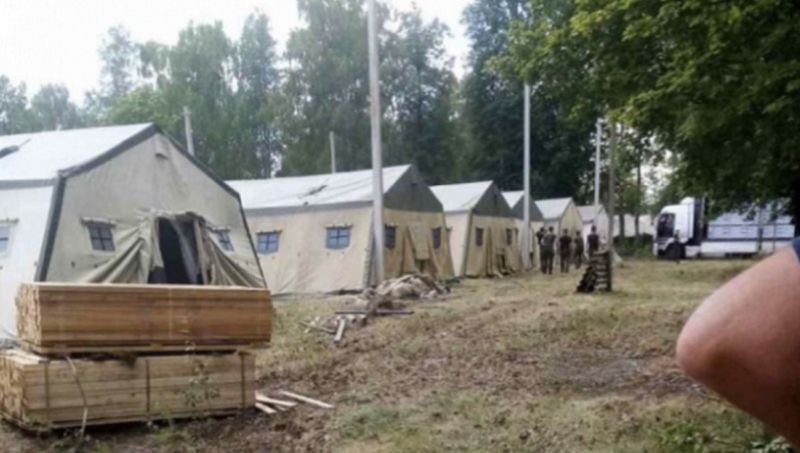 ЗМІ оприлюднили фото таборів у Білорусі, де, ймовірно, розміщуватимуться найманці “ПВК Вагнер” Євгенія Пригожина