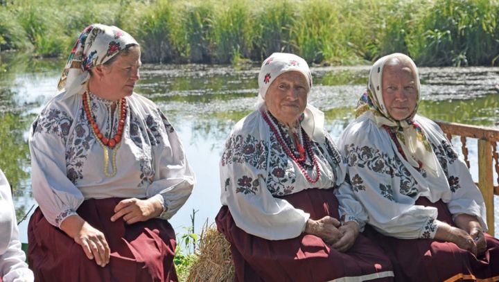 Учасниця народного фольклорно-етнографічного колективу «Берегиня» Галина Дьякова святкує своє 83-річчя