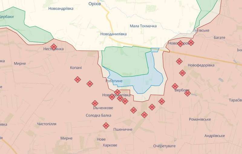 Українські бійці поступово видавлюють окупантів біля Роботиного