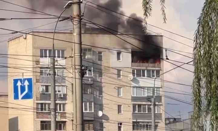 Пожежа у Вінниці на вул. Пирогова (відео)
