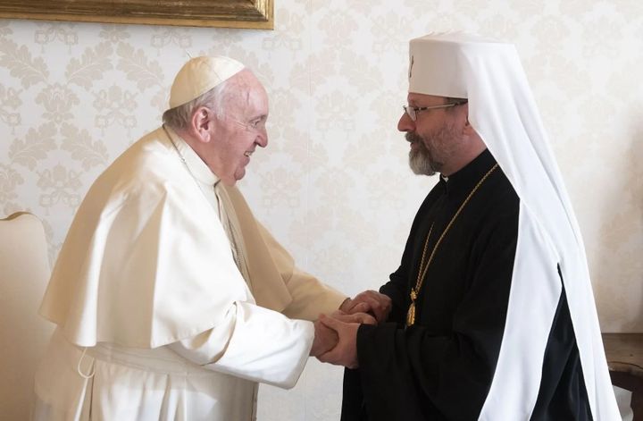Папа Римський Франциск: ” Я з українським народом”