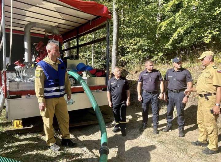 Вінницькі рятувальники пройшли навчання у Польщі