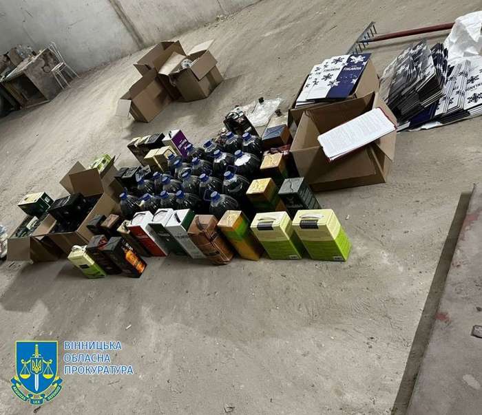 На Вінниччині викрито міжнародну банду виробників контрафактного алкоголю