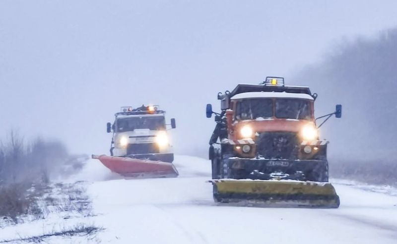 У неділю працівники ДСНС найбільше залучалися для ліквідації наслідків негоди в Одеській, Кіровоградській та Миколаївській областях