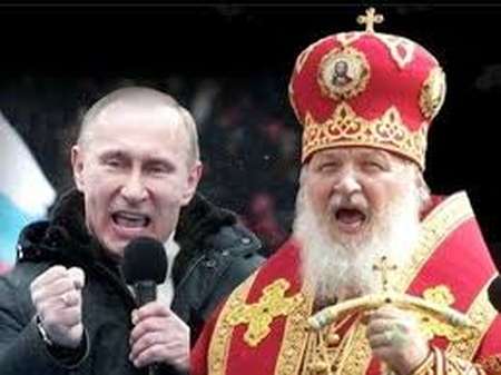 Московський патріарх Кирило закликав  молитися за воєнного злочинця Путіна