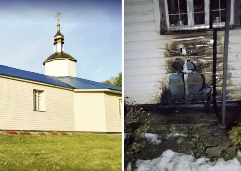 Церкву ПЦУ намагалися спалити на Вінниччині