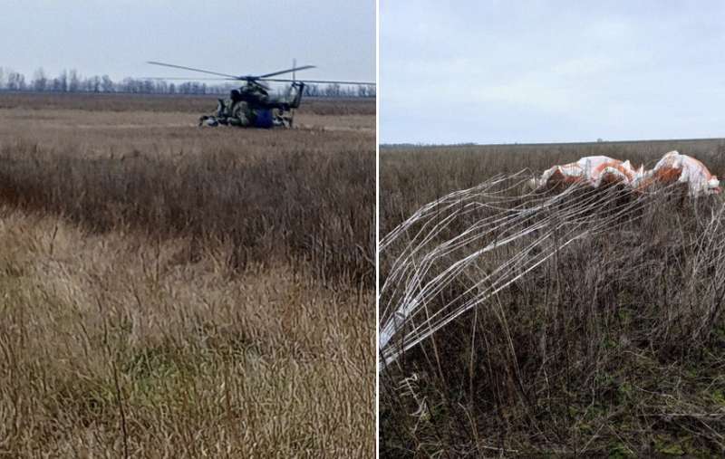 У мережі публікують фото з місця катапультування одного з пілотів збитого російського Су-34